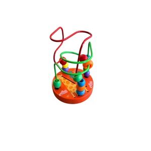 "4 for $20 Mix&Match" Small Wooden Bead Maze Toddler‎ Toy with Giraffe Design